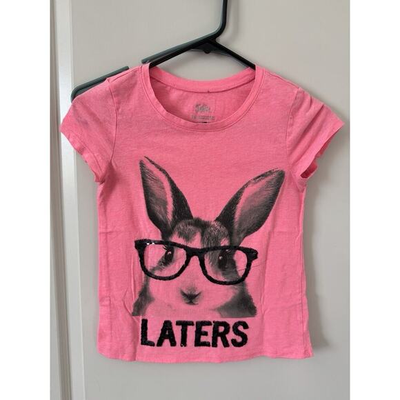 TOPS Girls Lot Of 3 Girls Cat&Jack/justice Sz 10-12 NEW Long & Short Sleeves - Picture 4 of 7